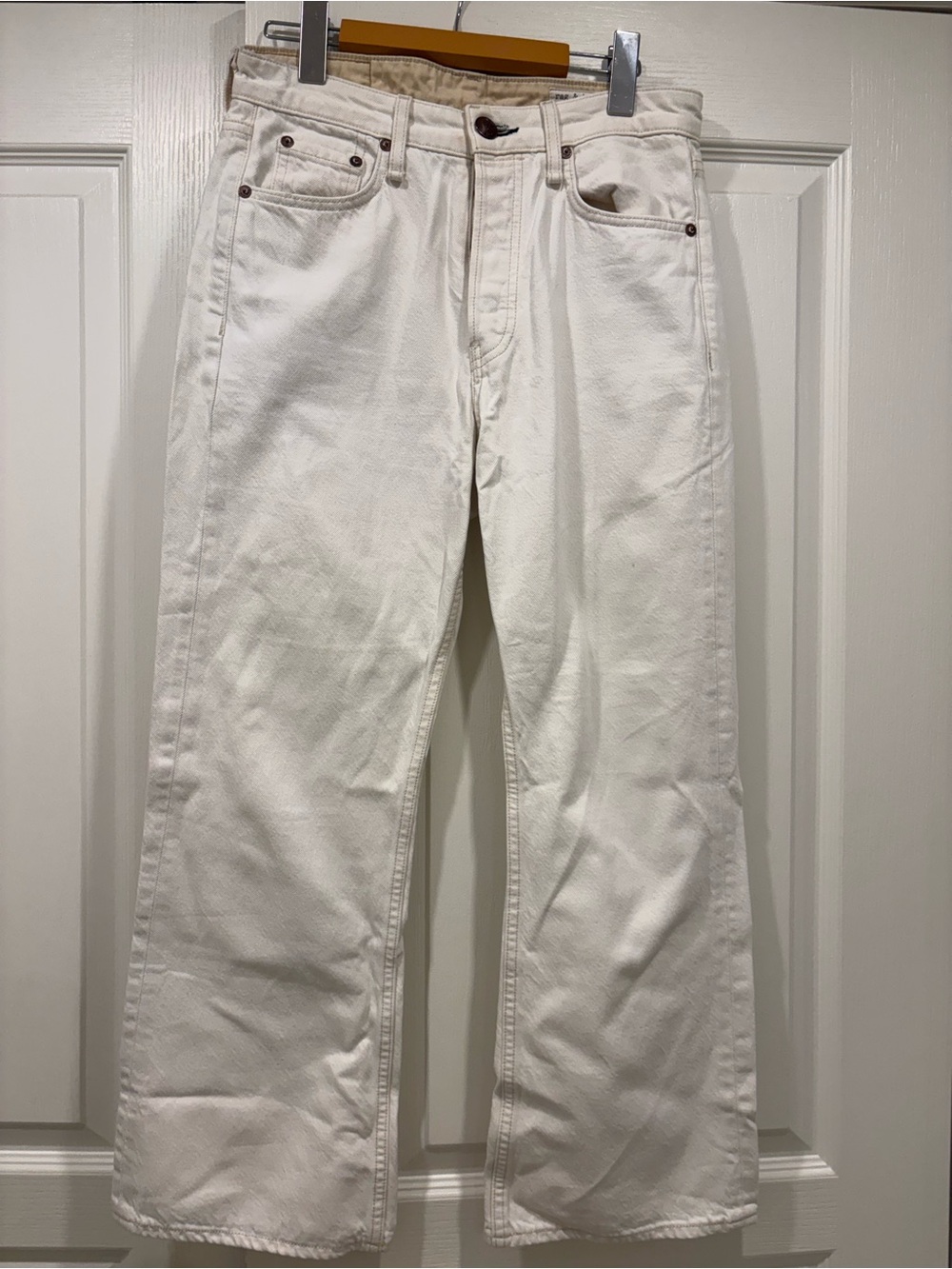 rag & bone Off-White Denim Jeans